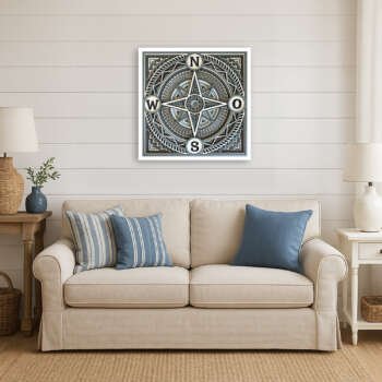 Windrose, Kompassrose